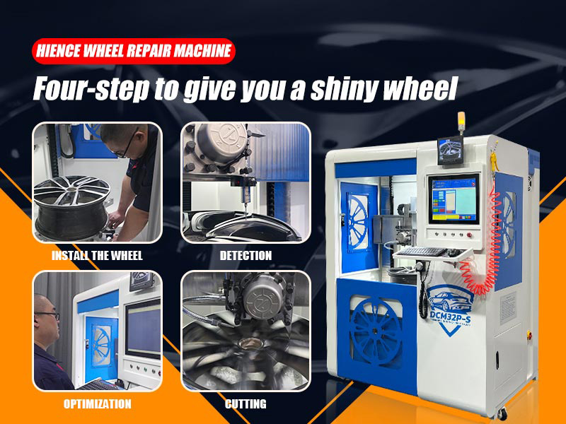 A good wheel repair machine must be simple and fast to operate