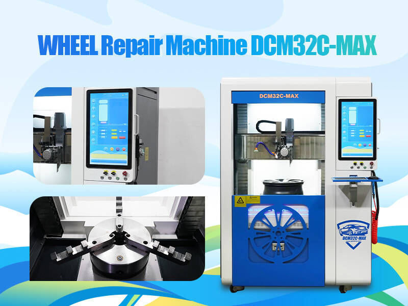 Boost your business with wheel repair machine