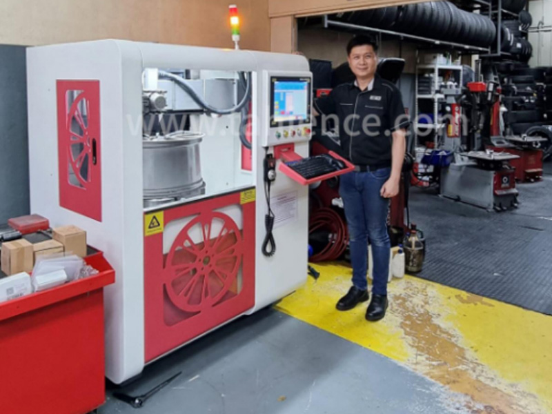 Diamond cutting wheel repair machine makes your business booming