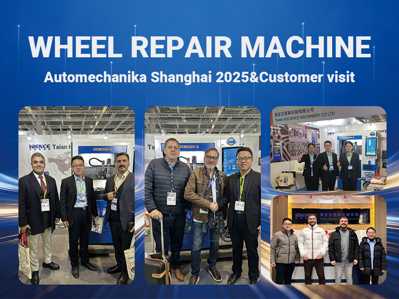 HIENCE Wheel Repair Machine Showcase Global Partnership
