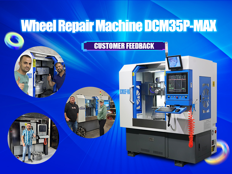 HIENCE wheel repair machines transform scars into art