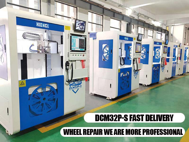 The stock strength of wheel repair machine guarantees fast delivery