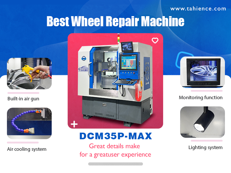 Wheel repair machine can help you save time and effort