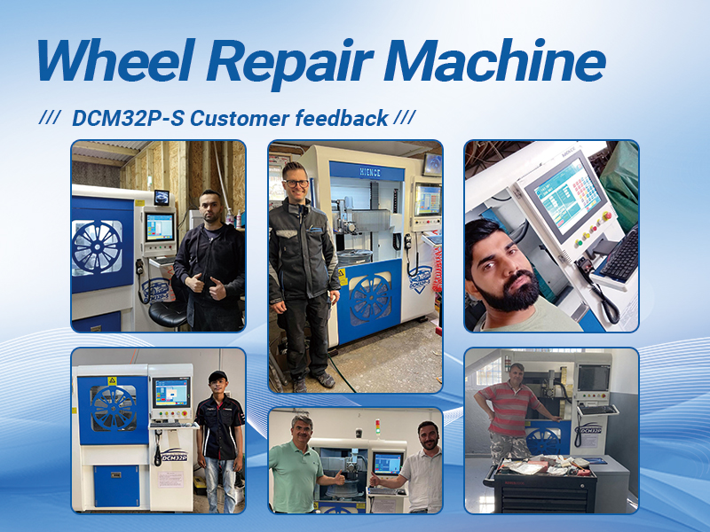 Wheel repair machine receives rave reviews from customers