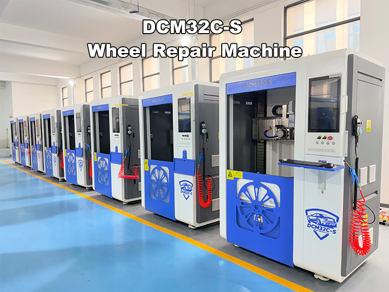 Wheel repair machines are in large stock
