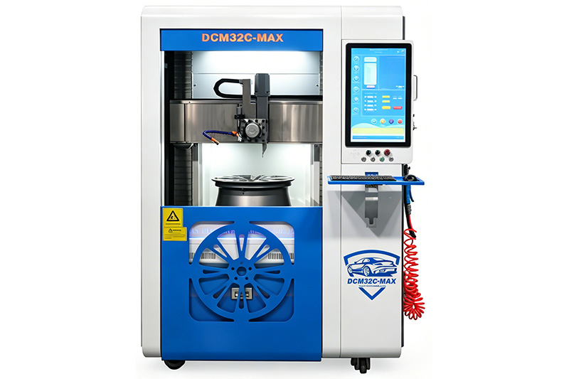 Diamond Cutting Alloy Wheel Repair Machine DCM32C-MAX