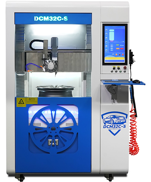 Diamond Cutting Alloy Wheel Repair Machine DCM32C-S