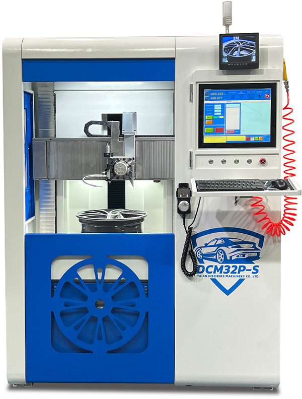 Alloy Wheel Repair Diamond Cutting Machine DCM32P-S